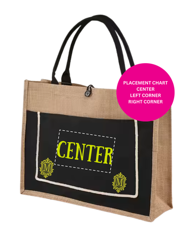 BURLAP-uous Tote