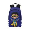 Superhero Blue Backpack