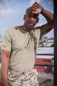 Tan CONTENDER Tee