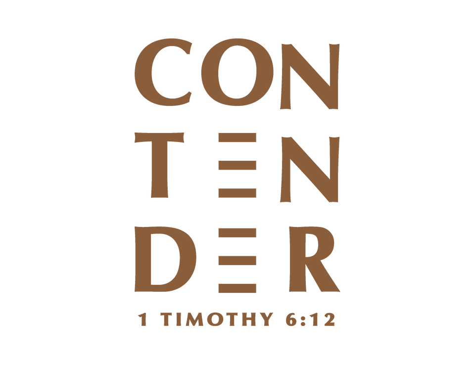 Tan CONTENDER Tee